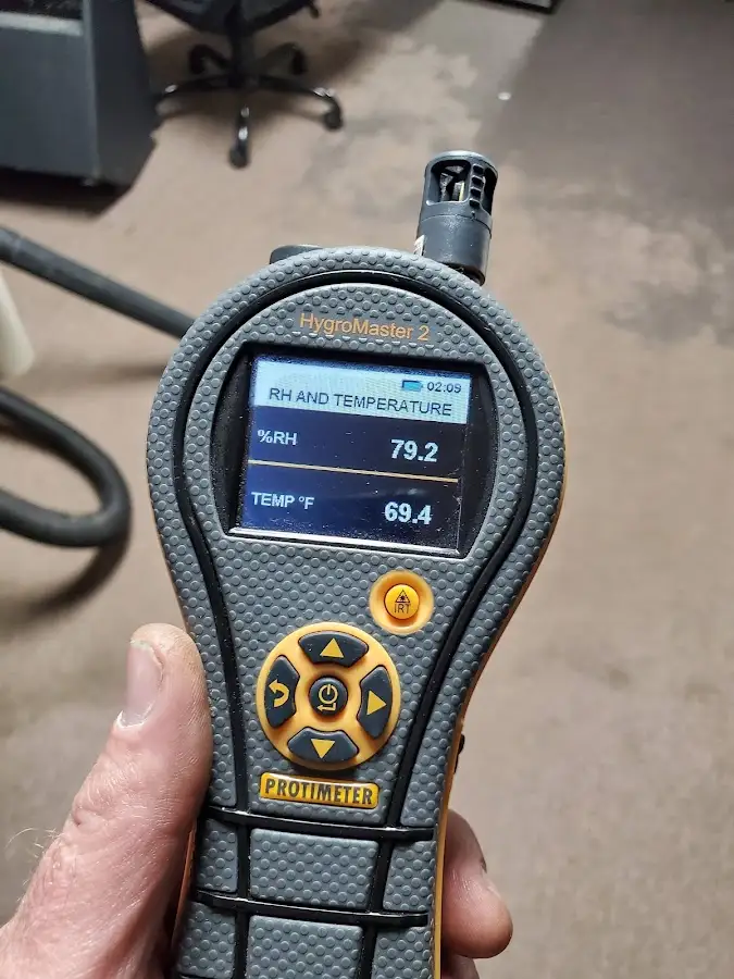 Moisture meter humidity assessment for Fire & Smoke Damage Restoration in Ossining